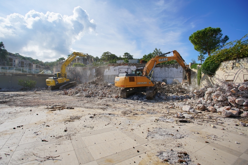 Hilton Hotel Demolition