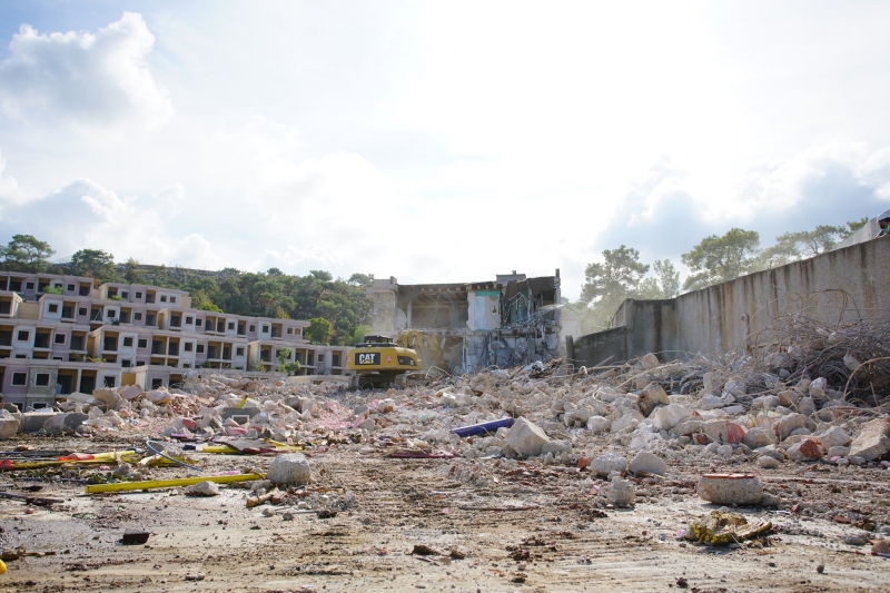 Hilton Hotel Demolition