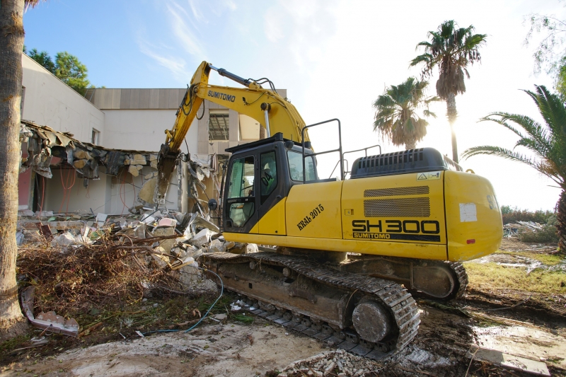Hilton Hotel Demolition