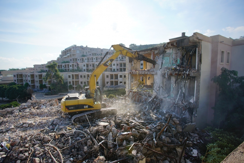 Hilton Hotel Demolition